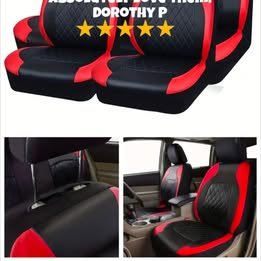 Leather(PU) Car Seat Cover Set